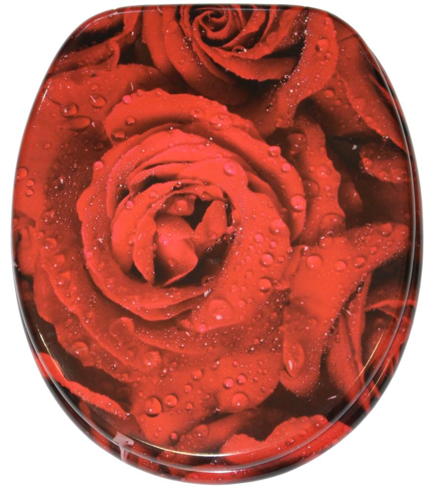 Sanilo 3-teiliges Badezimmer Set Rosen