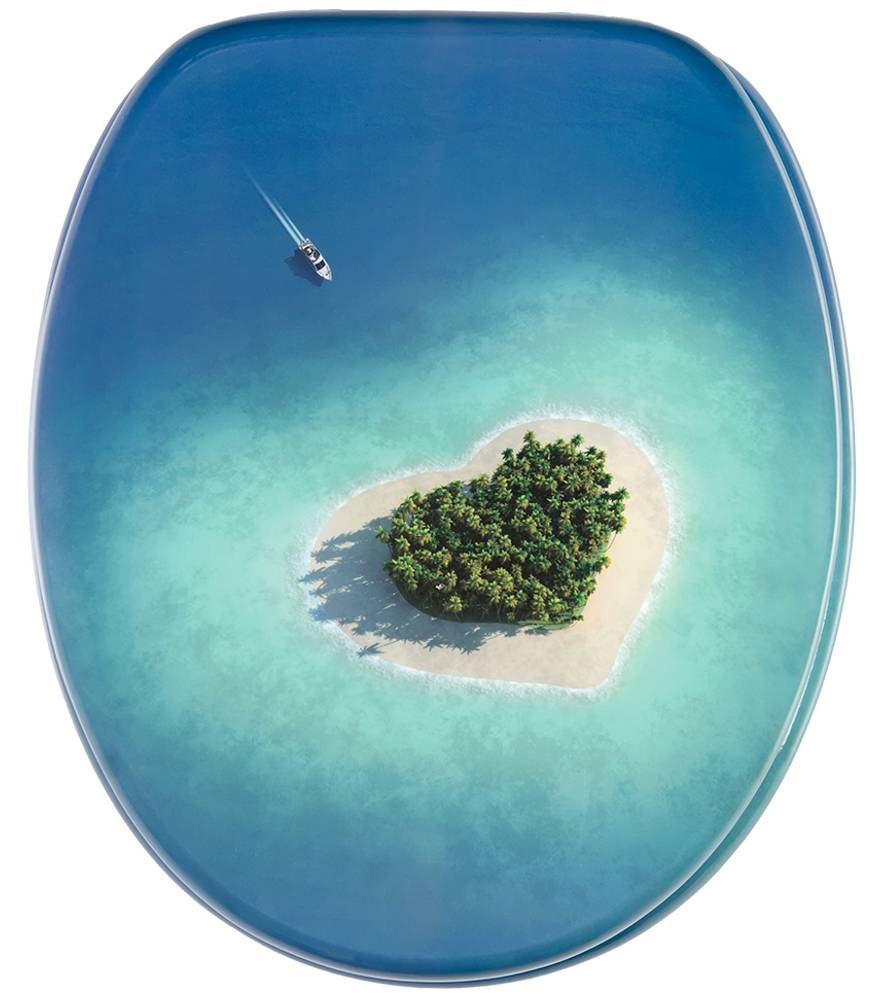 Sanilo 3-teiliges Badezimmer Set Dream Island