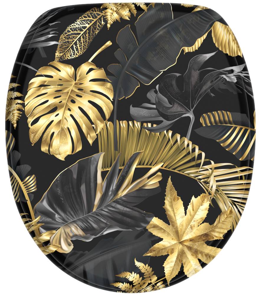 Sanilo 6-teiliges Badezimmer Set Golden Leaves