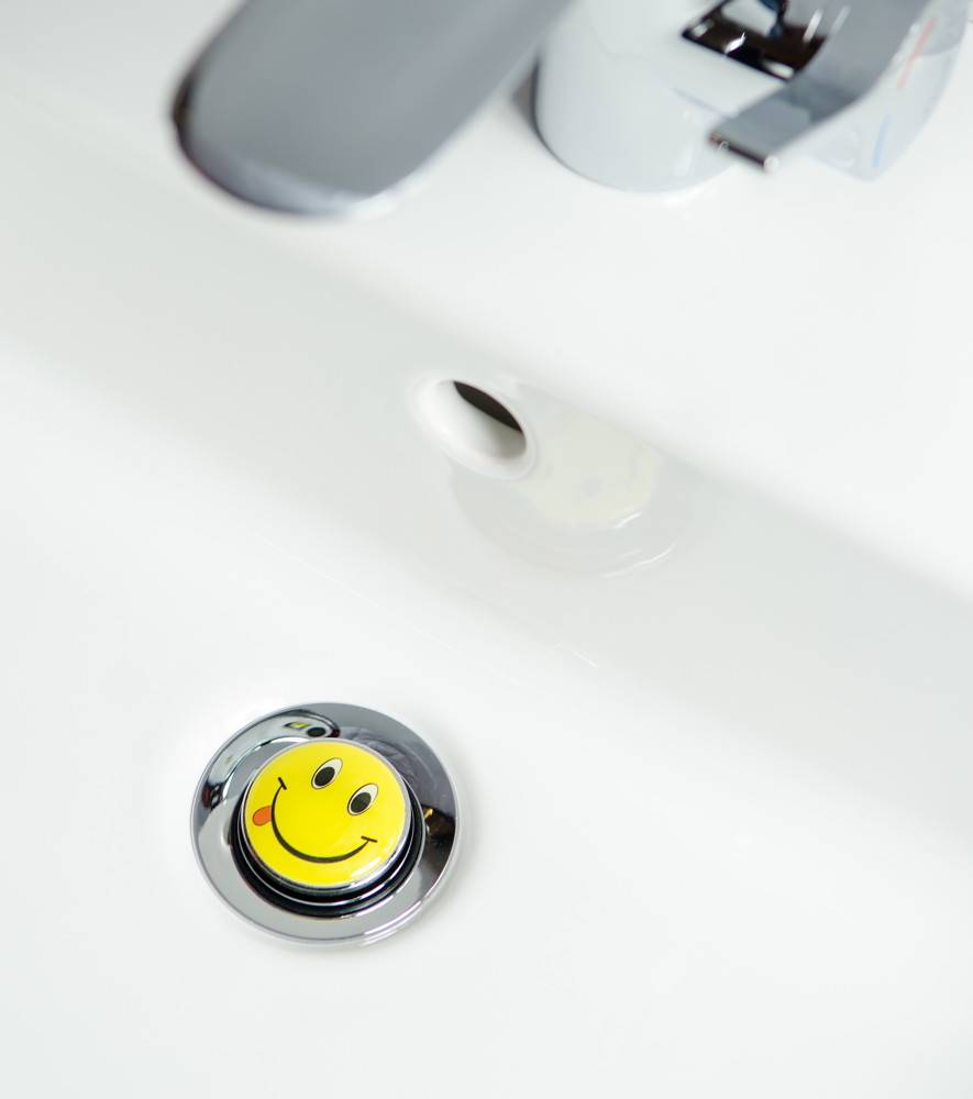 Sanilo Waschbeckenstöpsel Smiley