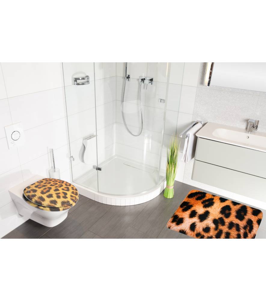 Sanilo Badteppich Leopardenfell 50 x 80 cm Meist gekauft