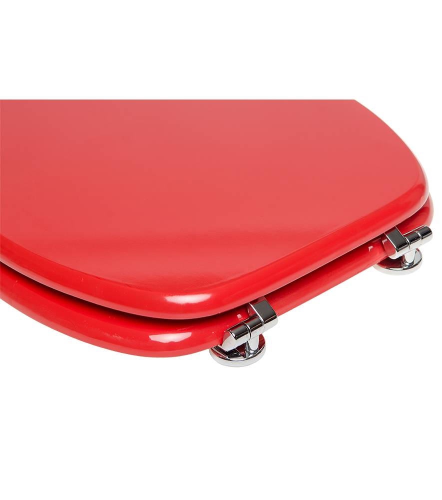 Sanilo WC-Sitz Rot - Premium Toilettendeckel direkt vom Hersteller Muttertagsangebot