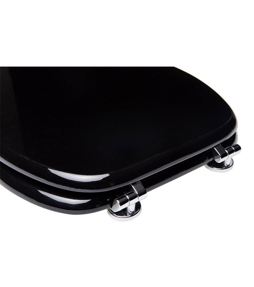 Sanilo WC-Sitz Schwarz - Premium Toilettendeckel direkt vom Hersteller Jubiläumsangebot