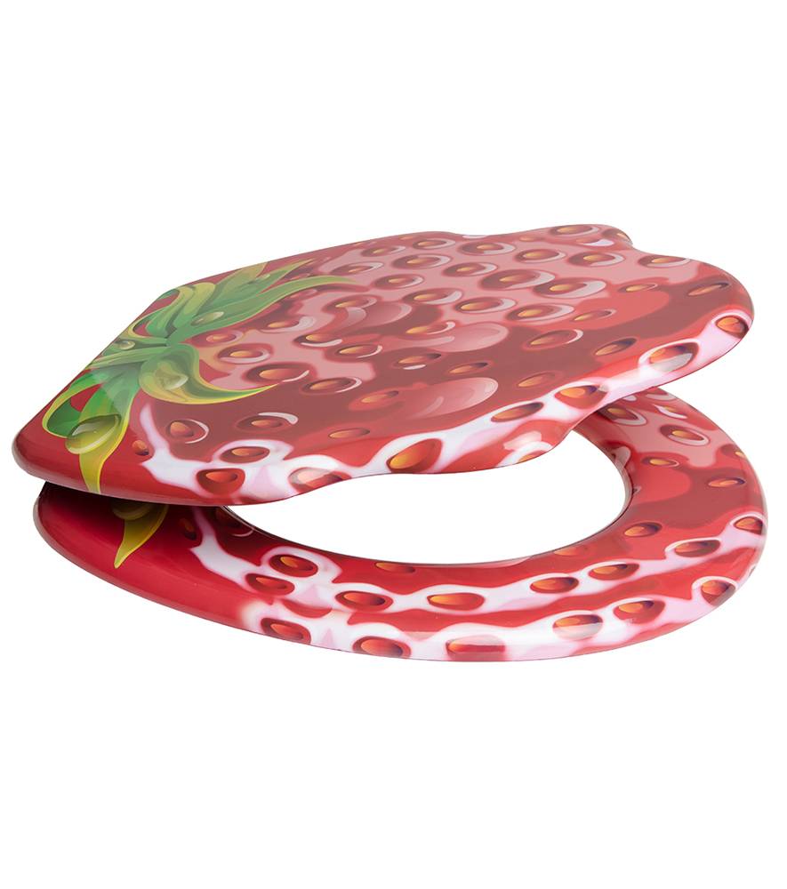 Sanilo WC-Sitz Strawberry - Premium Toilettendeckel direkt vom Hersteller Exklusive Angebote