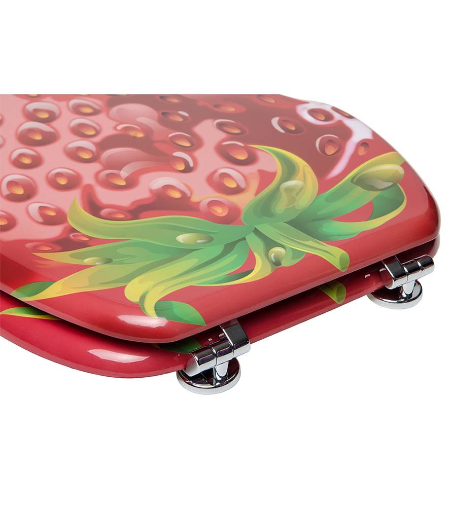 Sanilo WC-Sitz Strawberry - Premium Toilettendeckel direkt vom Hersteller Exklusive Angebote
