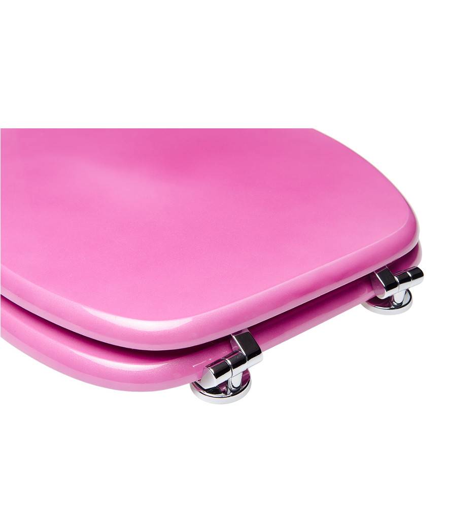 Sanilo WC-Sitz Glitzer Pink - Premium Toilettendeckel direkt vom Hersteller Bestseller