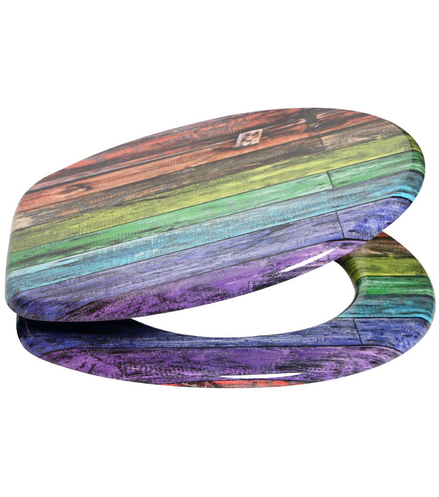 Sanilo WC-Sitz Rainbow - Premium Toilettendeckel direkt vom Hersteller VIP-Rabatte
