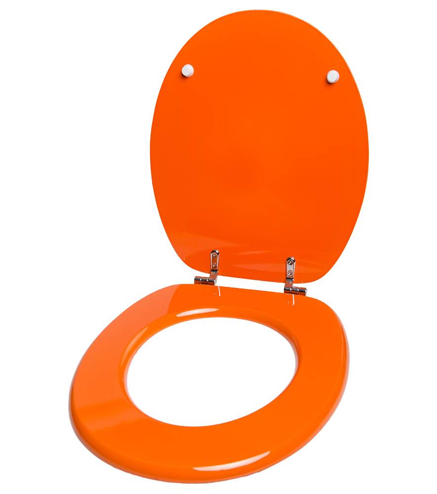 Sanilo WC-Sitz Orange - Premium Toilettendeckel direkt vom Hersteller Letzter Tag