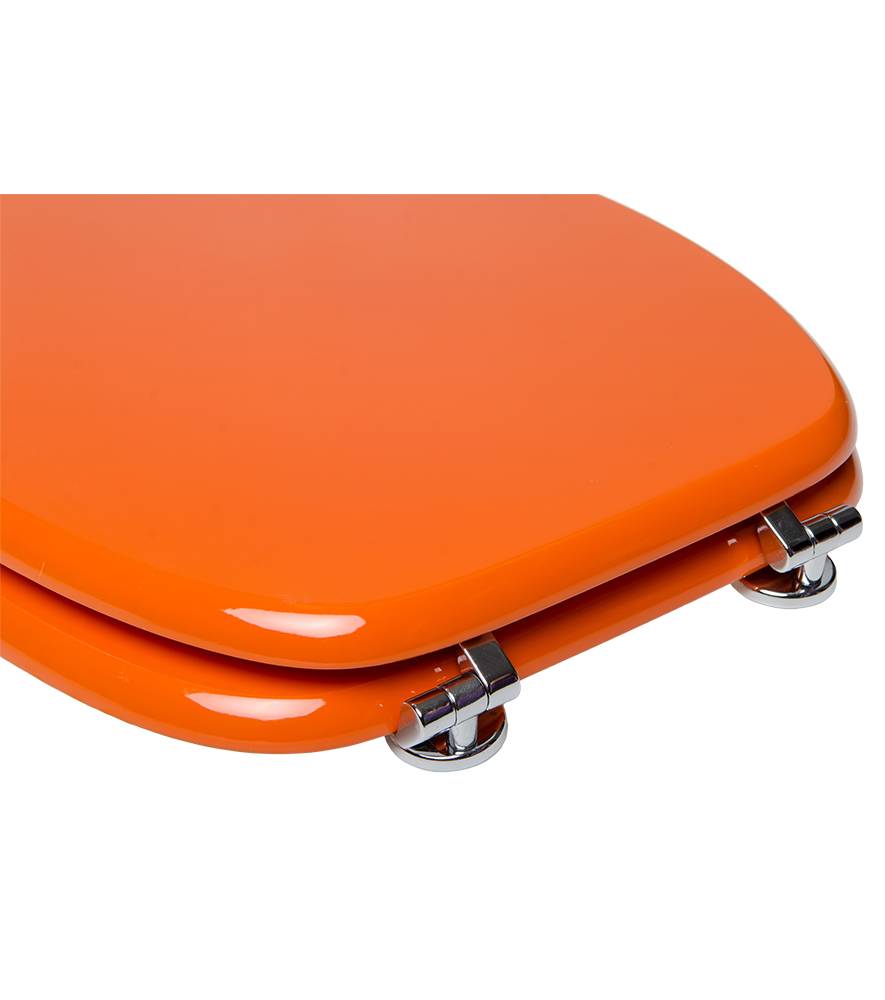 Sanilo WC-Sitz Orange - Premium Toilettendeckel direkt vom Hersteller Letzter Tag