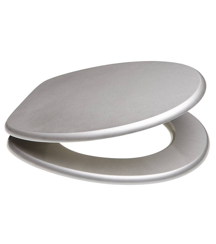 Sanilo WC-Sitz Glitzer Silber - Premium Toilettendeckel direkt vom Hersteller Zeitbegrenzte Promotion