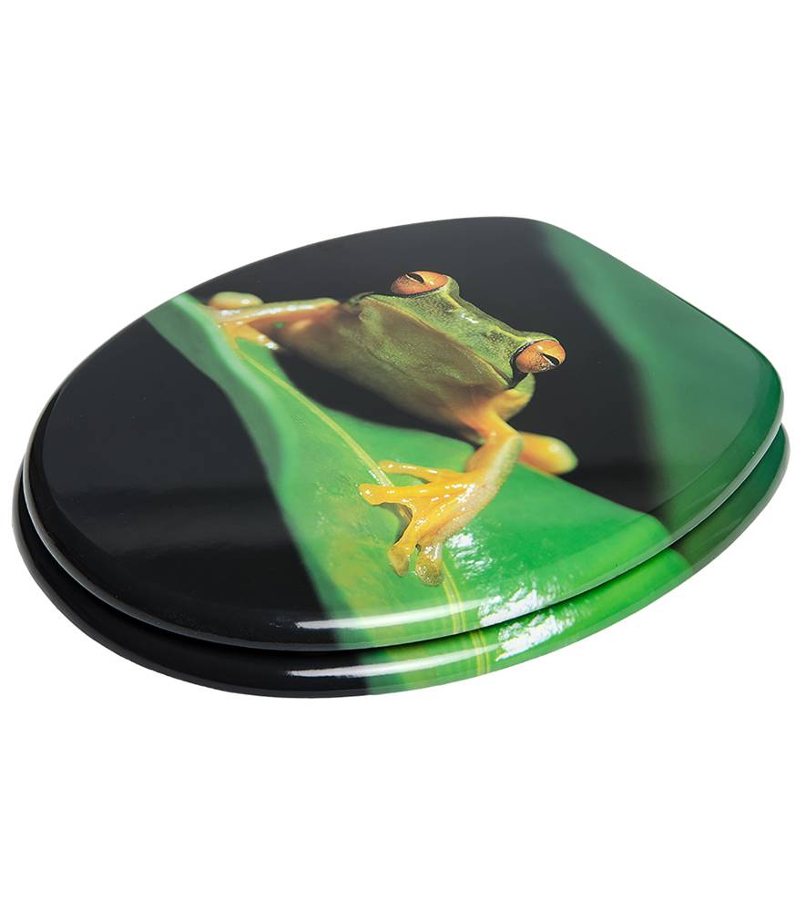 Sanilo WC-Sitz Frosch-Grün - Premium Toilettendeckel direkt vom Hersteller