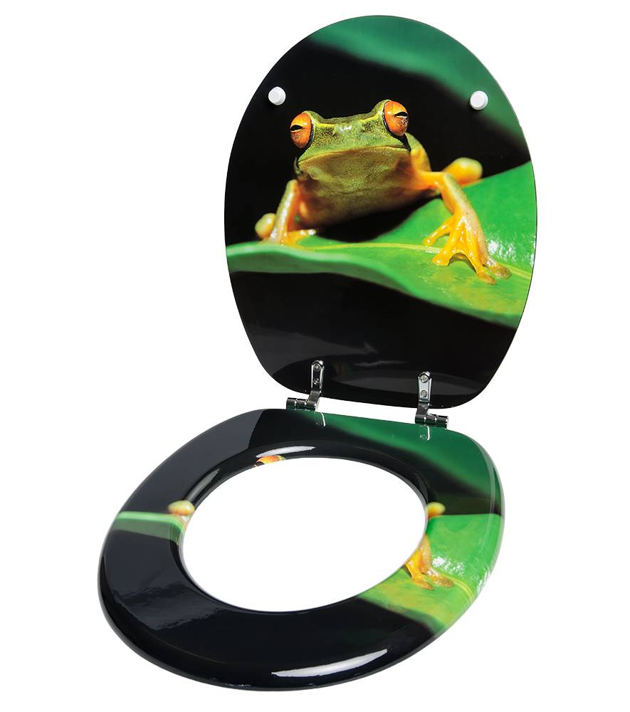 Sanilo WC-Sitz Frosch-Grün - Premium Toilettendeckel direkt vom Hersteller Bis zu 65% Rabatt