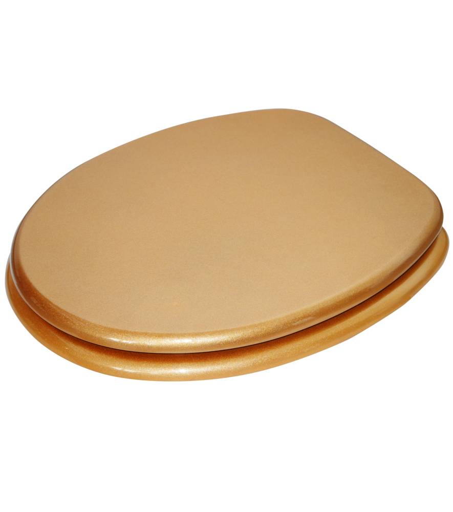 Sanilo WC-Sitz Glitzer Gold - Premium Toilettendeckel direkt vom Hersteller