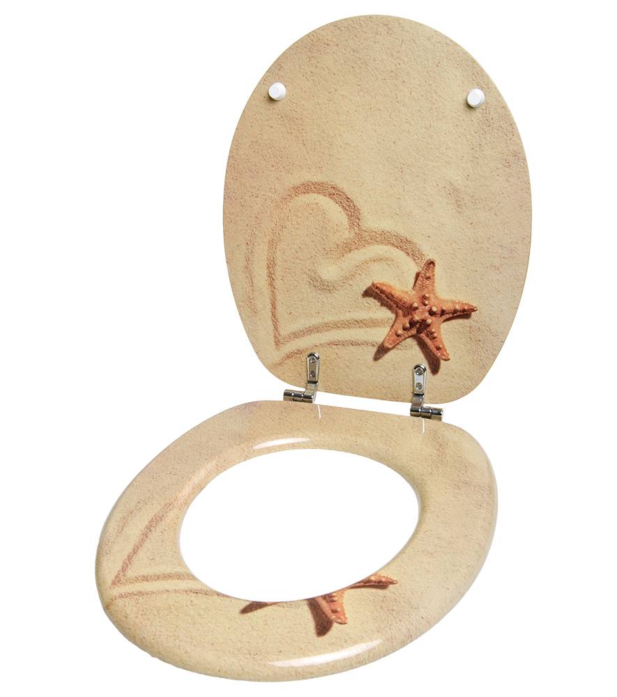 Sanilo WC-Sitz Sandy - Premium Toilettendeckel direkt vom Hersteller Riesige Rabatte