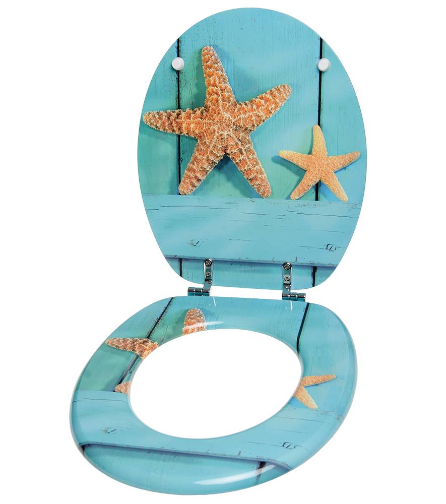 Sanilo WC-Sitz Starfish - Premium Toilettendeckel direkt vom Hersteller Im Verkauf