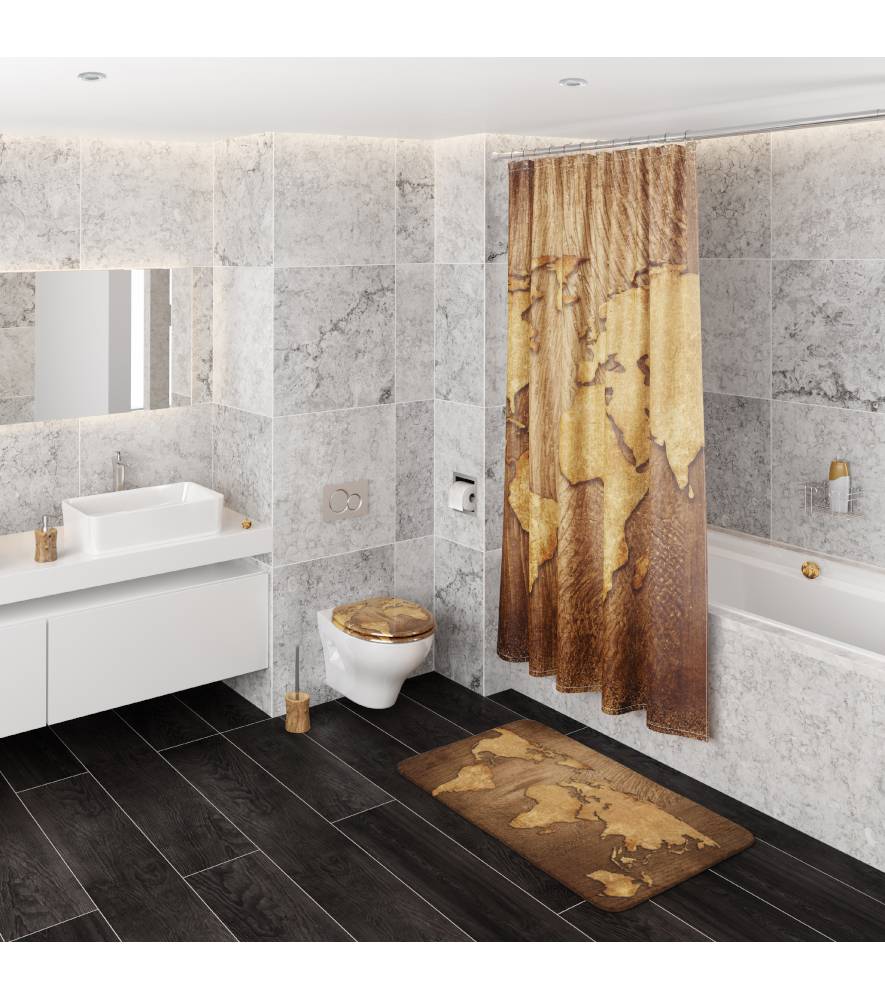 Sanilo WC-Sitz World Map - Premium Toilettendeckel direkt vom Hersteller Sonderangebot