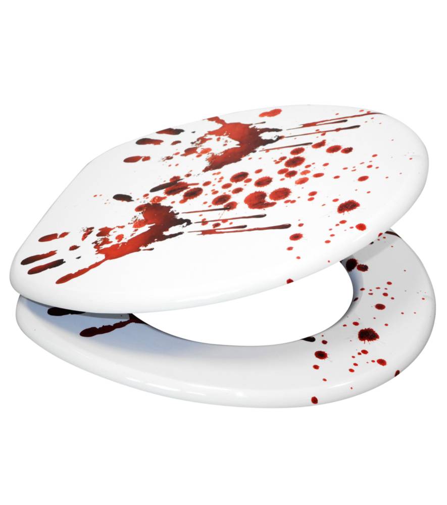 Sanilo WC-Sitz Blood Hands - Premium Toilettendeckel direkt vom Hersteller Saisonschlussverkauf