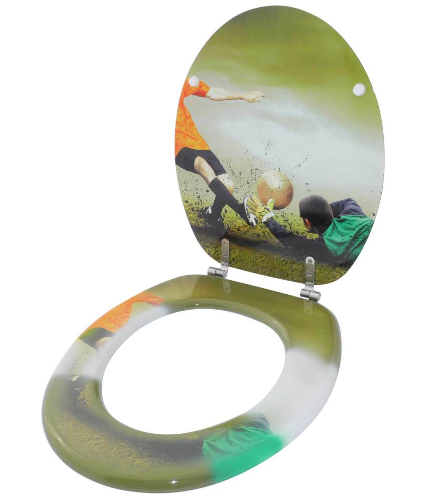 Sanilo WC-Sitz Goal - Premium Toilettendeckel direkt vom Hersteller Lagerräumung