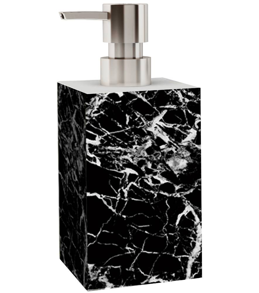 Sanilo Badezimmer Set Marmor Schwarz