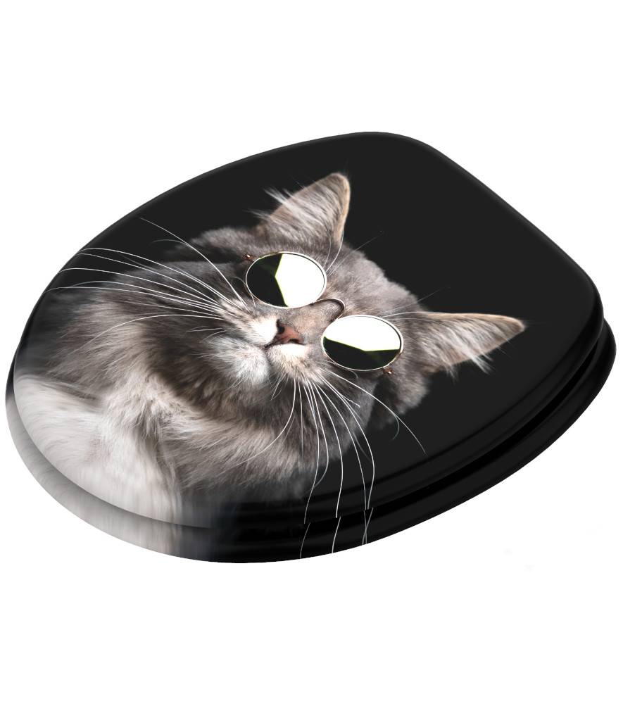 Sanilo WC-Sitz Cool Cat - Premium Toilettendeckel direkt vom Hersteller