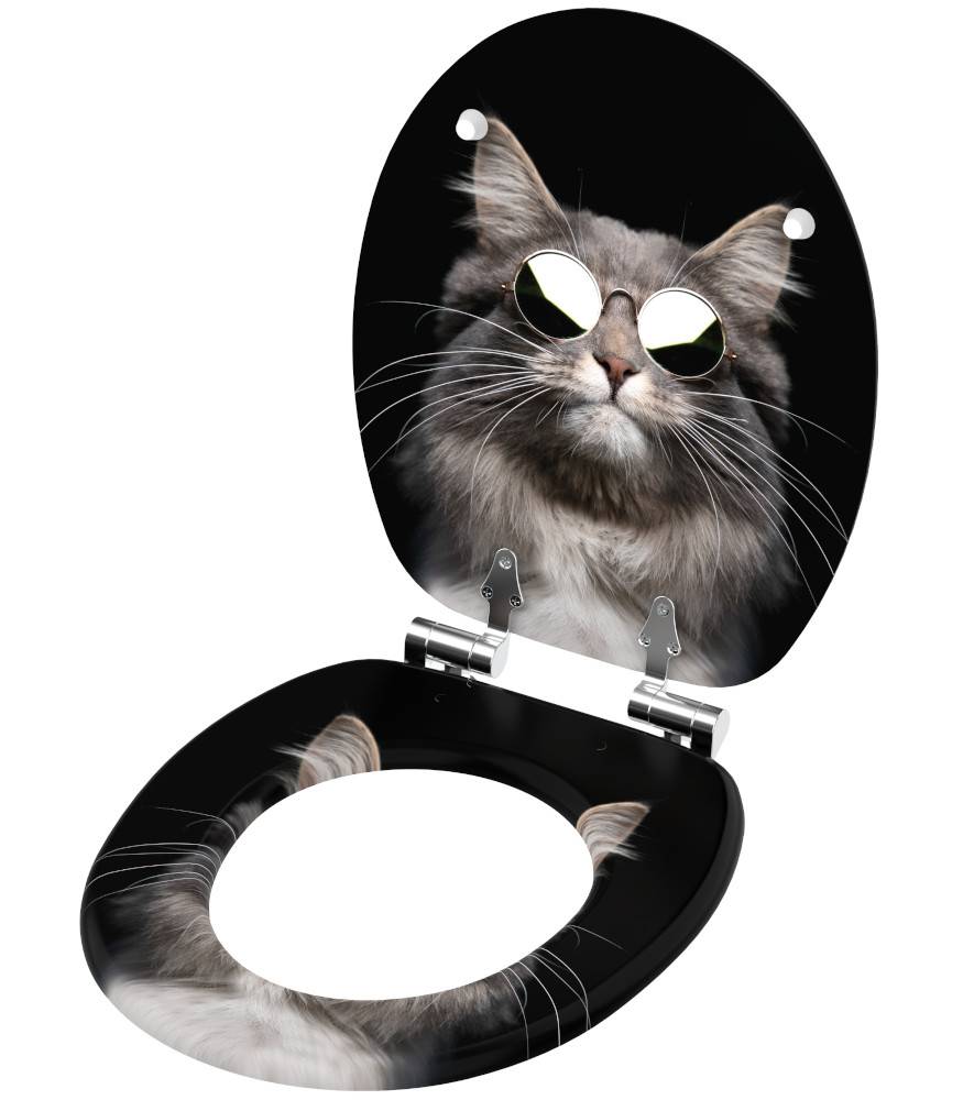 Sanilo WC-Sitz Cool Cat - Premium Toilettendeckel direkt vom Hersteller Exklusivangebot