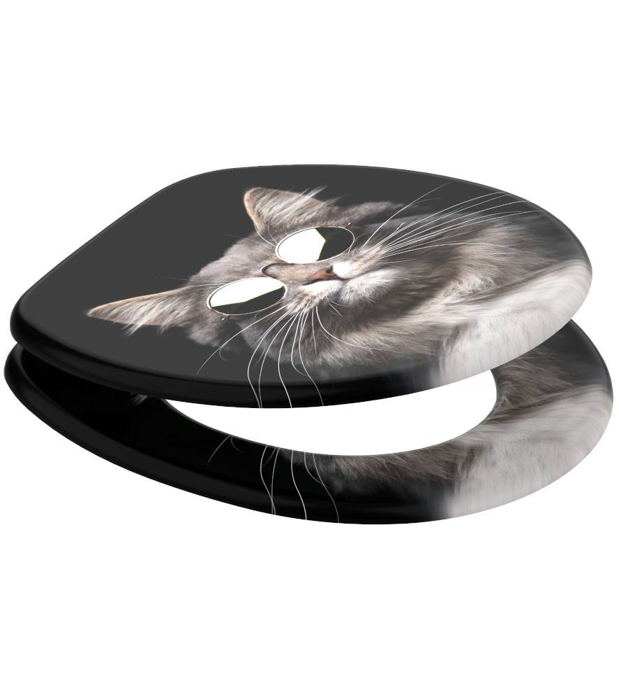 Sanilo WC-Sitz Cool Cat - Premium Toilettendeckel direkt vom Hersteller Exklusivangebot