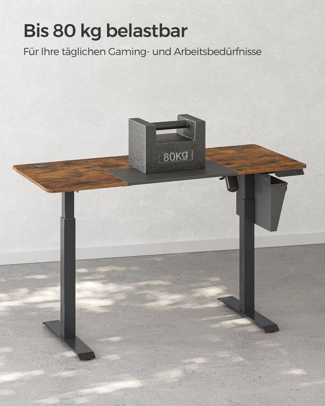Songmics SONGMICS Höhenverstellbarer Schreibtisch mit Memory-Funktion Sonderangebot der Fabrik
