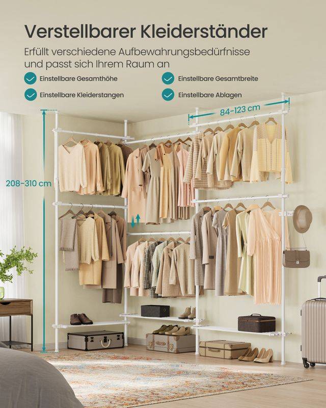Songmics SONGMICS Kleiderständer deckenhoch Günstiger Verkauf