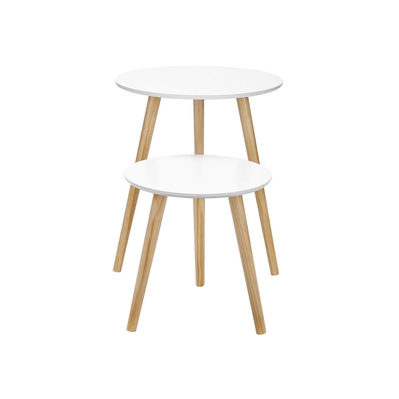 Songmics SONGMICS 2er-Set skandinavische Couchtische Online Outlet