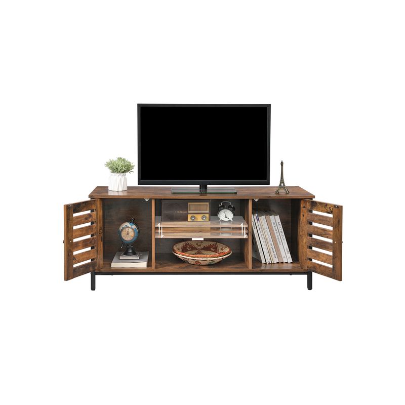 Songmics VASAGLE TV-Lowboard mit 2 Schränken und 2 Regalebenen Neueste Stile