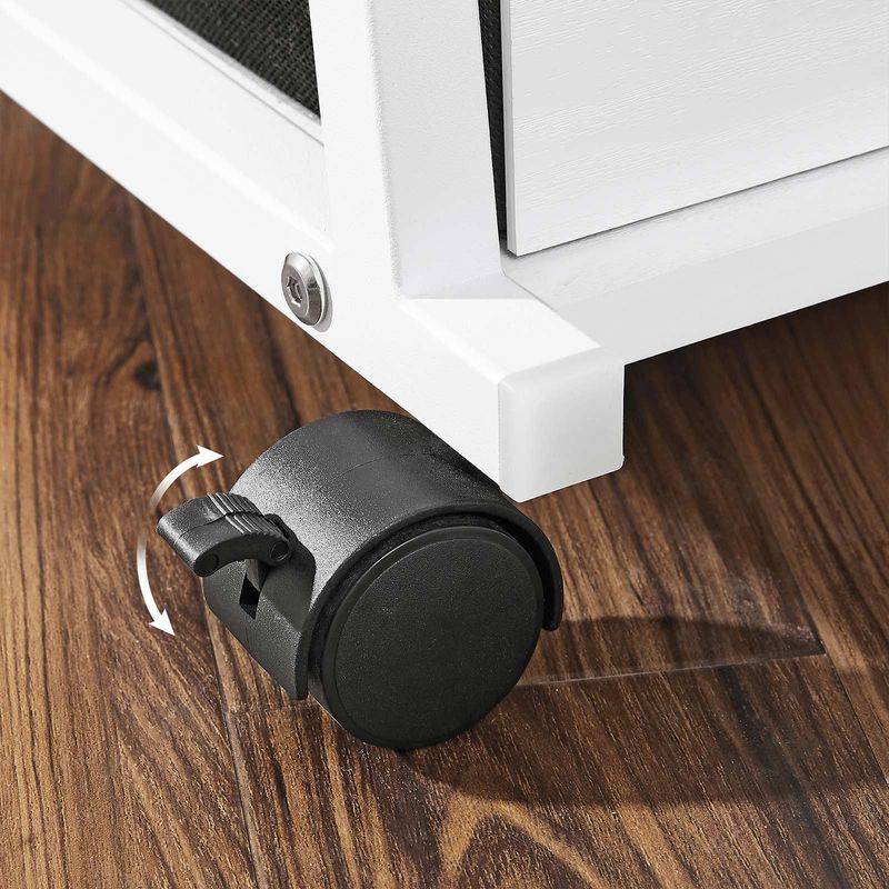 Songmics SONGMICS Rollbarer Schmuckorganizer mit Ganzkörperspiegel Saisonale Angebote