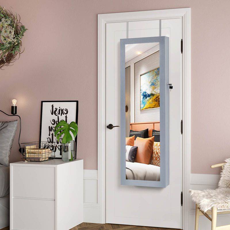Songmics SONGMICS Abschließbarer Schmuckschrank zur Wandmontage Tiefpreis