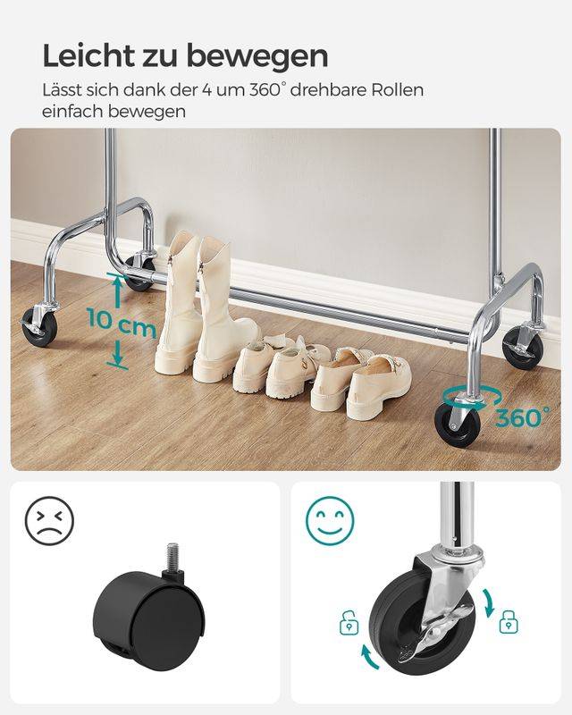 Songmics SONGMICS Schwerlast-Kleiderständer 130 kg Wochenangebot