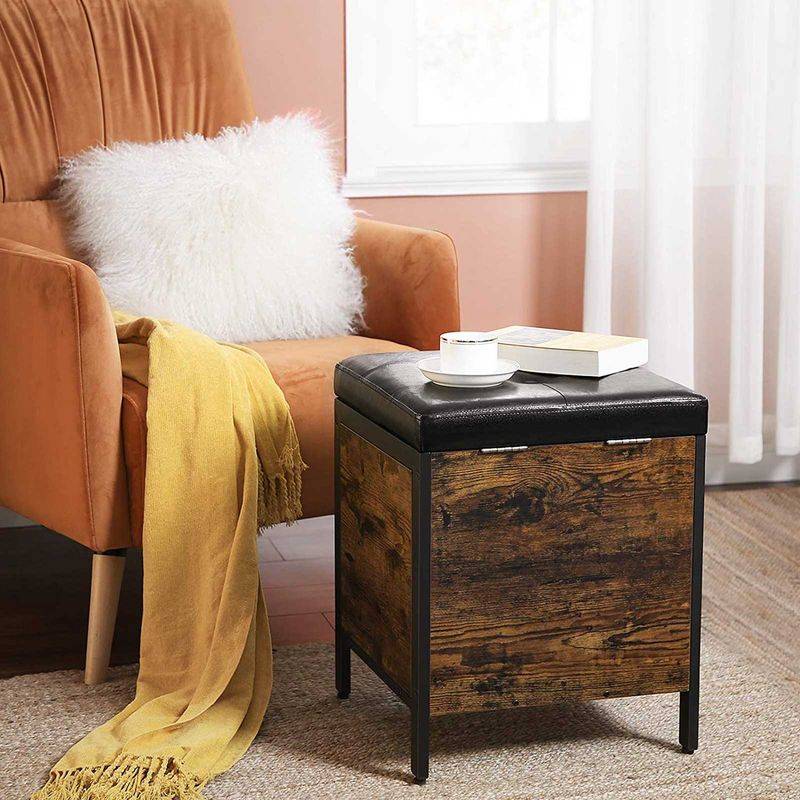 Songmics VASAGLE Sitzhocker Vintagebraun Discount Store für neue Produkte