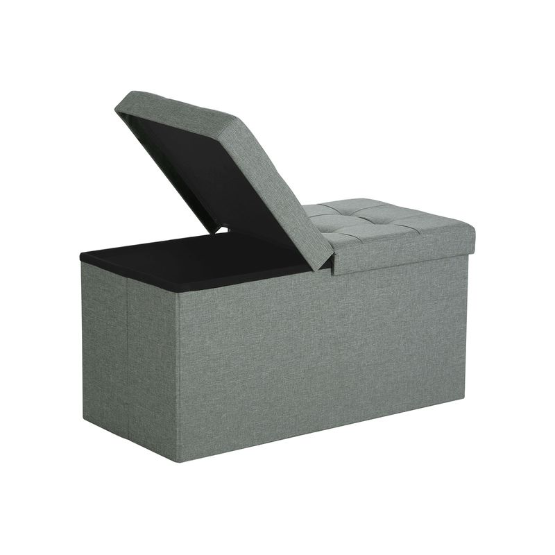 Songmics SONGMICS Faltbare Sitztruhe mit Klappdeckel Fabrikladen