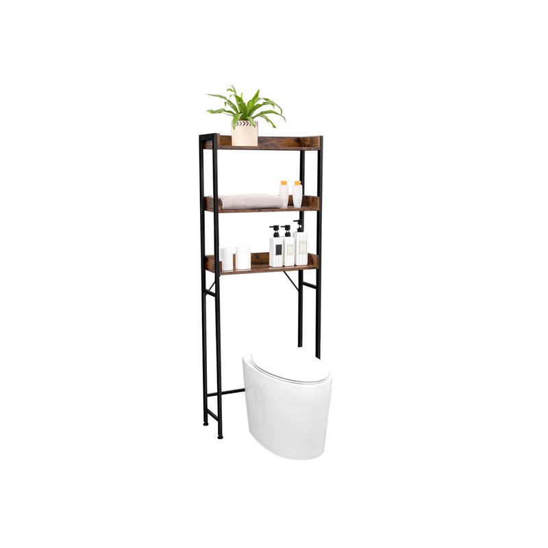 Songmics VASAGLE Toilettenregal mit 3 offenen Ablagen im Angebot