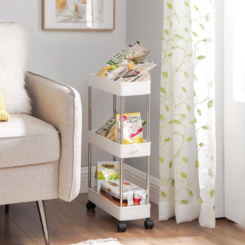 Songmics SONGMICS Rollwagen mit 3 Ebenen Fabrik Onlineshop