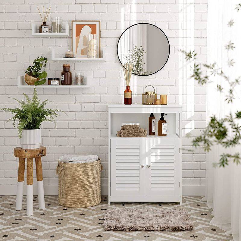 Songmics VASAGLE Badezimmerschrank mit offenem Fach Preisnachlass