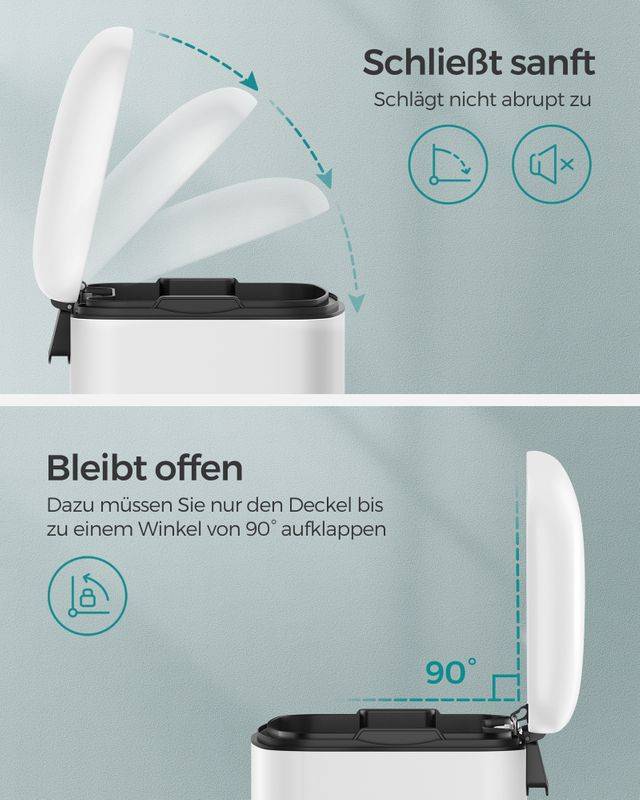 Songmics SONGMICS Mülleimer mit Softclose-Funktion Vatertagsangebot