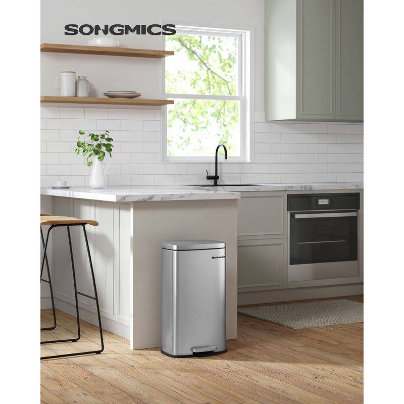 Songmics SONGMICS Mülleimer mit Softclose-Funktion Valentinstagsangebot