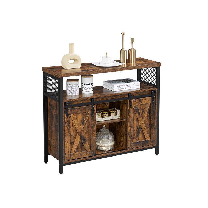 Songmics VASAGLE Sideboard mit 2 Schiebetüren Zeitlich begrenztes Angebot