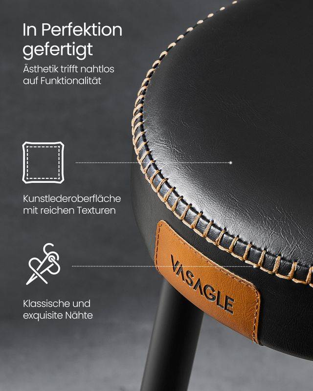 Songmics VASAGLE EKHO Kollektion - Esszimmerstuhl mit einfachem Aufbau Tiefpreis