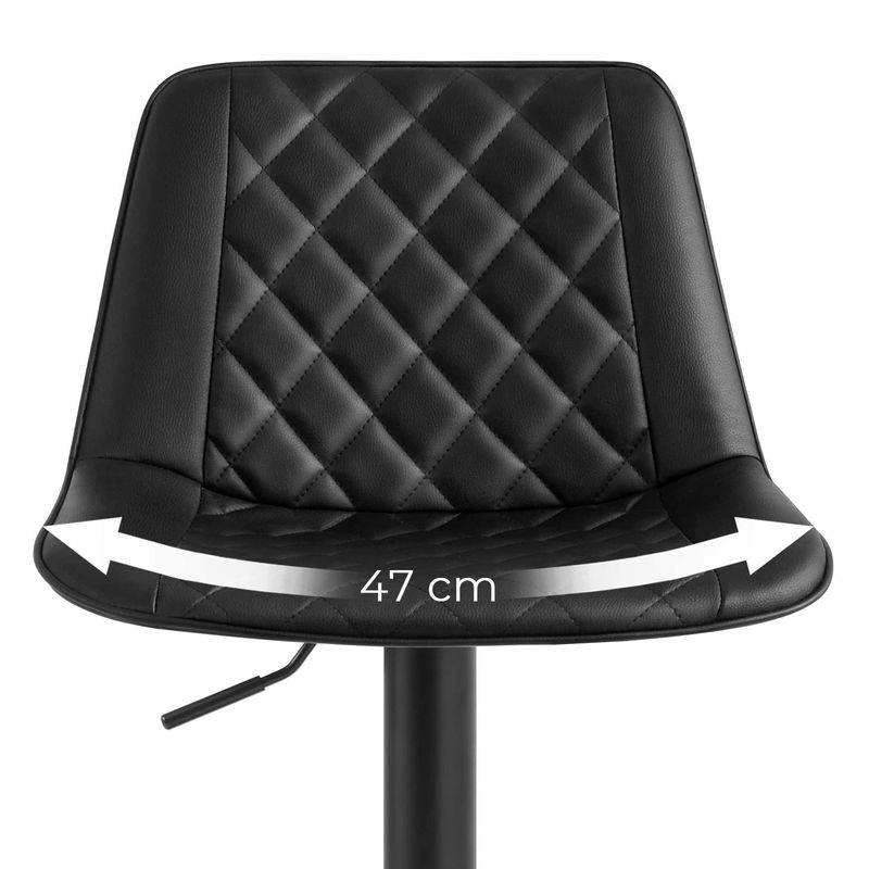 Songmics SONGMICS Barhocker schwarz 50% Rabatt für begrenzte Zeit