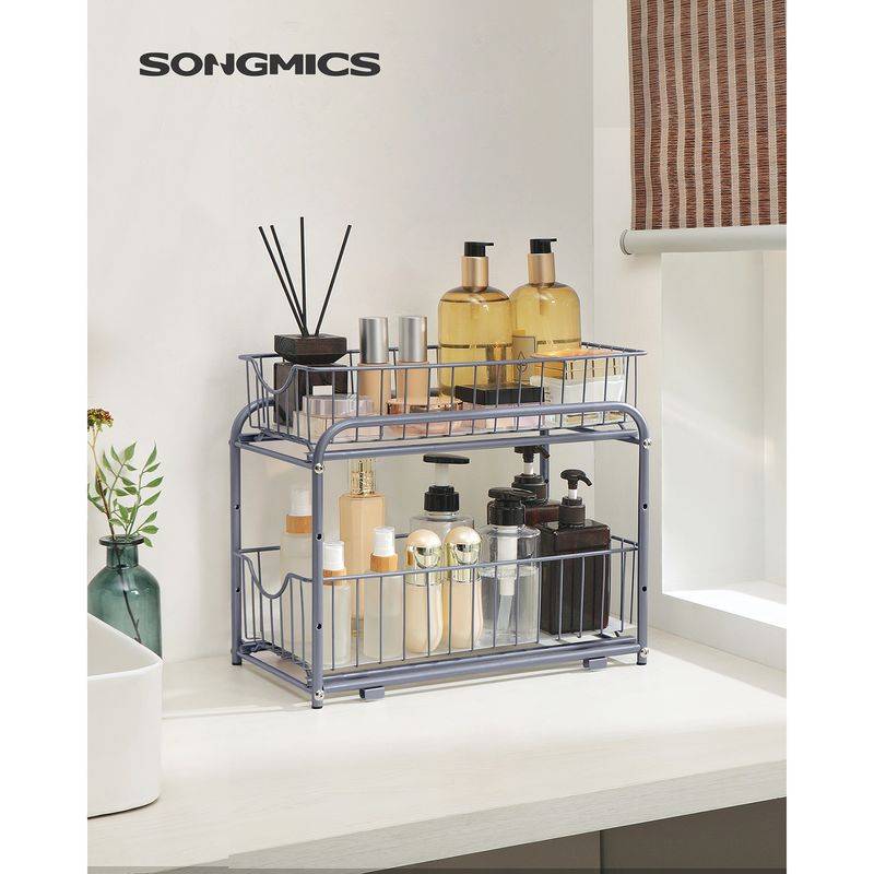 Songmics SONGMICS Küchenschrank mit 2 Ebenen stapelbar Fabrikverkauf
