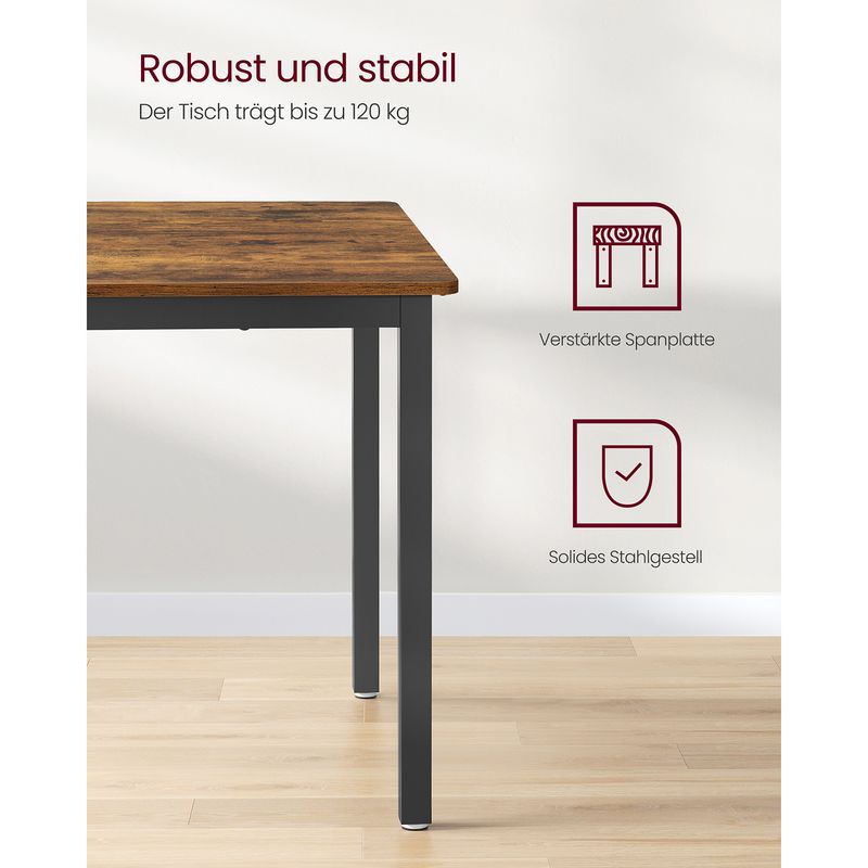 Songmics VASAGLE Esszimmertisch für 4 Personen Günstig kaufen