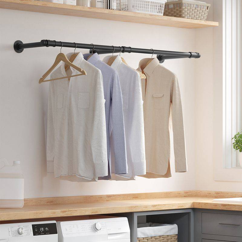 Songmics SONGMICS Kleiderstange für die Wand Industrie-Design Cyber Monday
