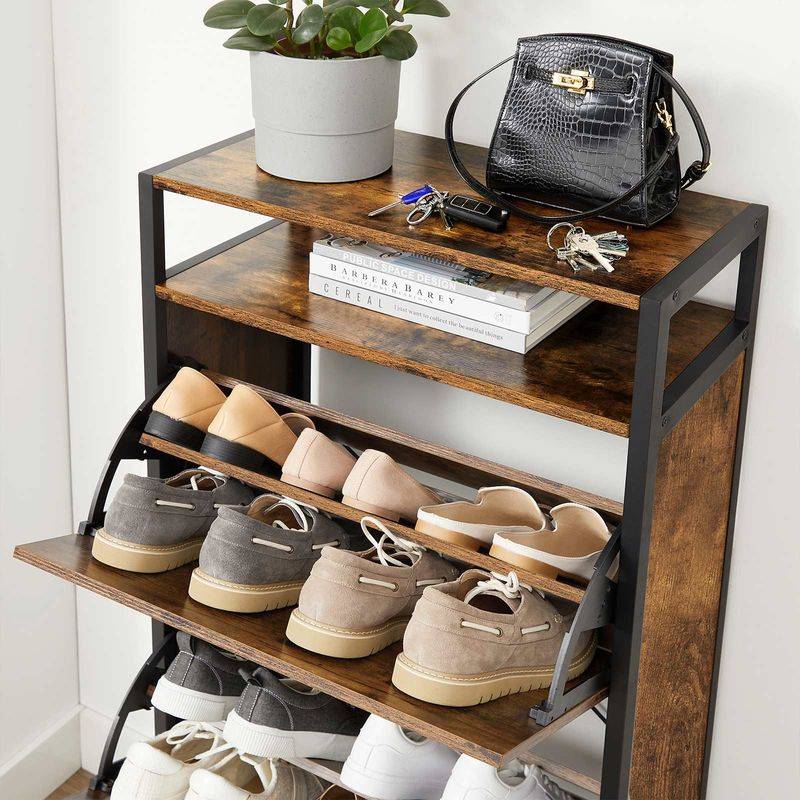 Songmics VASAGLE Schuhkipper mit 3 Fächern Neueste Stile