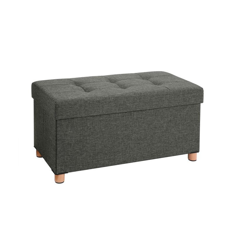 Songmics SONGMICS Fußhocker mit Stauraum und Deckel Super Rabatt