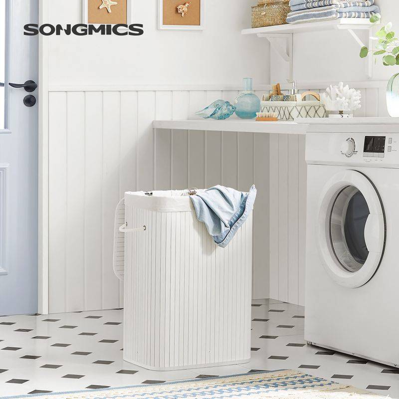Songmics SONGMICS Faltbarer Wäschekorb aus Bambus Blitzangebot