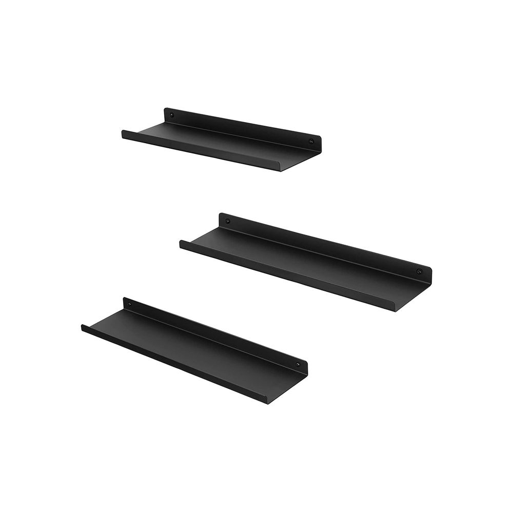Songmics SONGMICS Wandregale aus Metall 3er Set